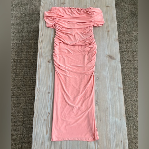 NWOT Midi-Maxi Pink Dress - Picture 3 of 7